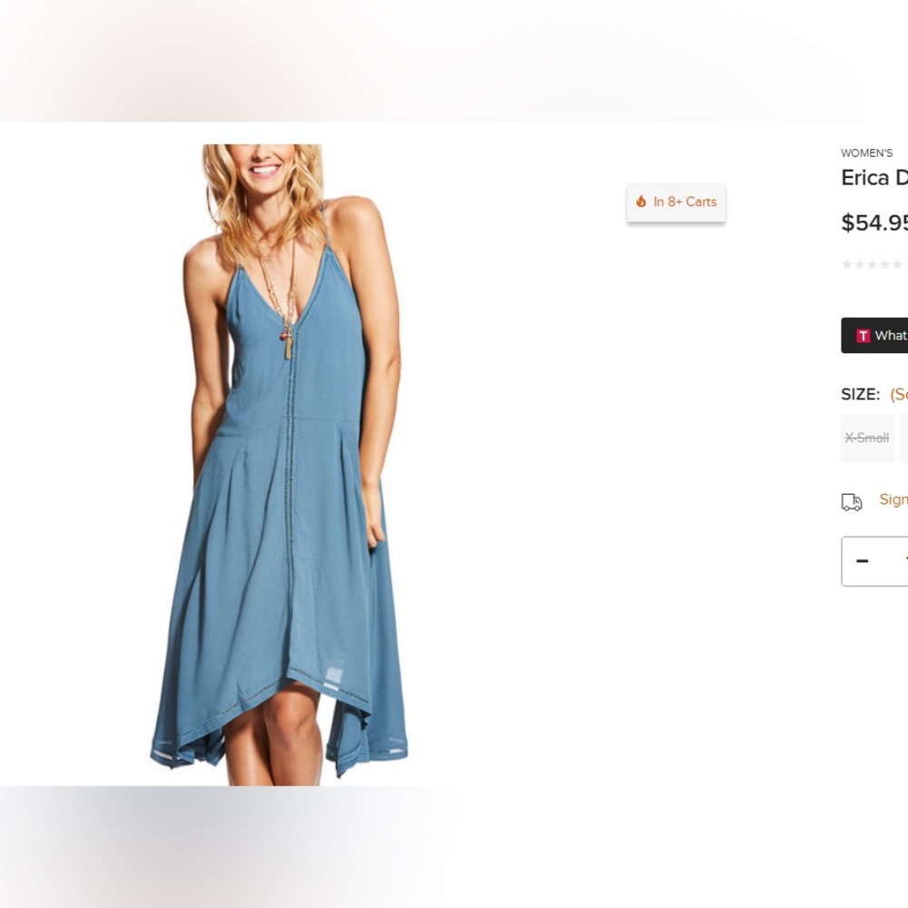 Ariat hi-low dress